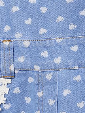 blue cotton dungaree - 14531865 - Standard Image - 3