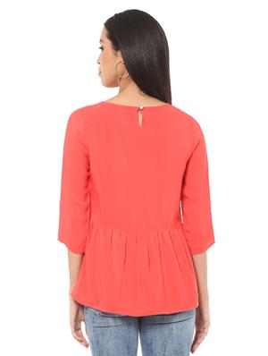 Boat neck flared top - 14531892 - Standard Image - 3