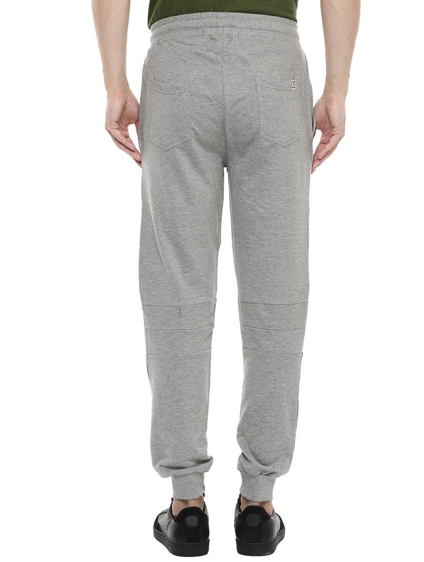 grey cotton full length jogger - 14531953 - Zoom Image - 3