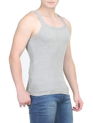 grey cotton vest (Set Of 2) - 14533544 - Standard Image - 3