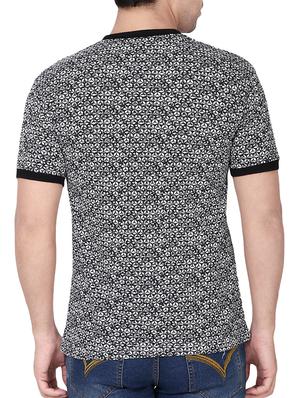 black cotton t-shirt - 14533810 - Standard Image - 3