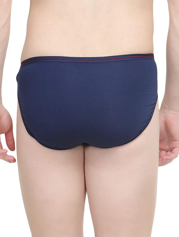 blue cotton brief - 14536219 - Zoom Image - 3