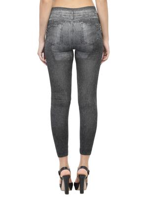 grey printed jegging - 14537990 - Standard Image - 3