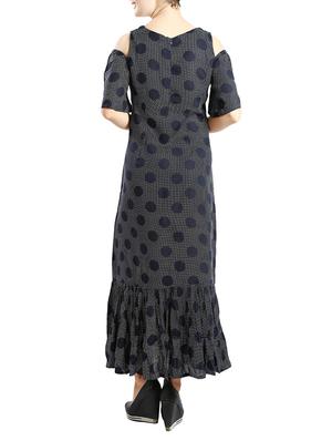 grey rayon maxi dress - 14538861 - Standard Image - 3
