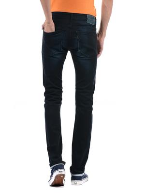 blue cotton washed jeans - 14542087 - Standard Image - 3