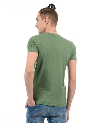 green cotton t-shirt - 14542182 - Standard Image - 3