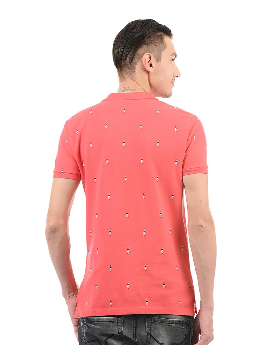 pink cotton t-shirt - 14542206 - Zoom Image - 3