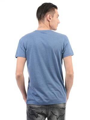 navy blue cotton t-shirt - 14542215 - Standard Image - 3