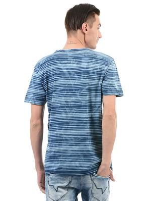 blue cotton t-shirt - 14542225 - Standard Image - 3