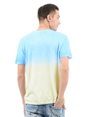 multi colored cotton chest print t-shirt - 14542233 - Standard Image - 3