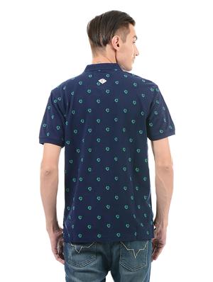 navy blue cotton t-shirt - 14542241 - Standard Image - 3