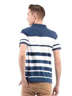 dark blue cotton t-shirt - 14542278 - Standard Image - 3