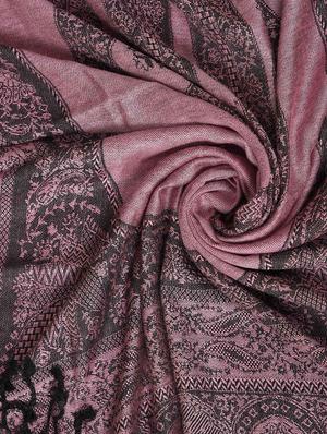 pink viscose shawl - 14542664 - Standard Image - 3