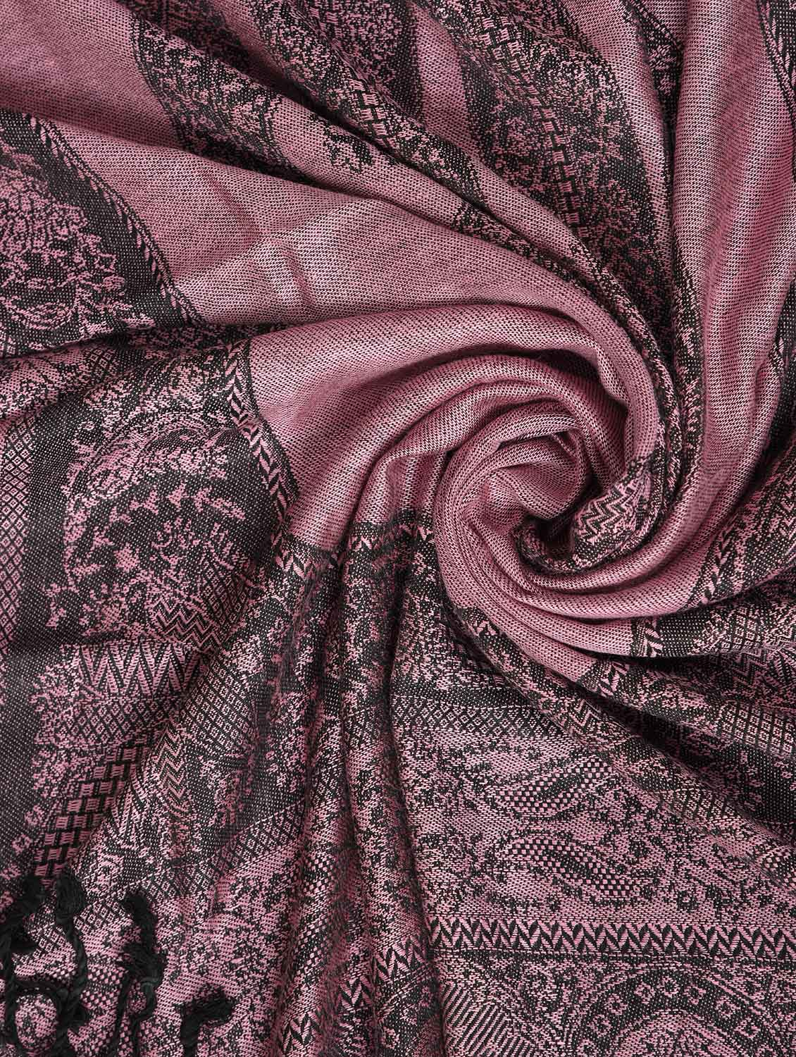 pink viscose shawl - 14542664 - Zoom Image - 3