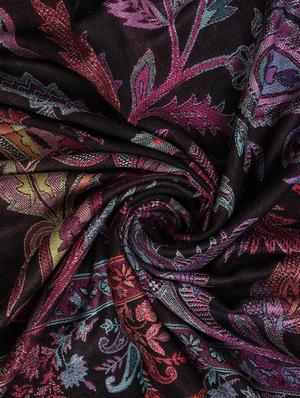 multi colored viscose shawl - 14542683 - Standard Image - 3