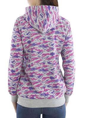 Multicolored hooded sweatshirt - 14542928 - Standard Image - 3