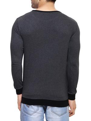 grey cotton t-shirt - 14543066 - Standard Image - 3