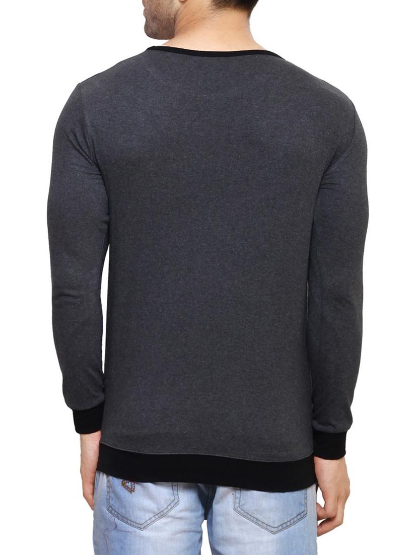 grey cotton t-shirt - 14543066 - Zoom Image - 3