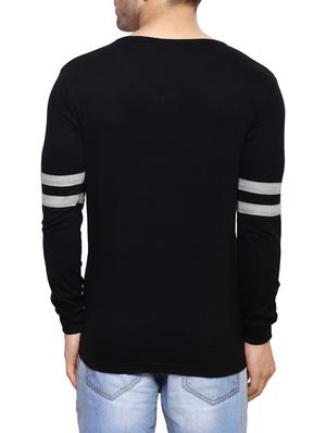 black cotton t-shirt - 14543083 - Standard Image - 3