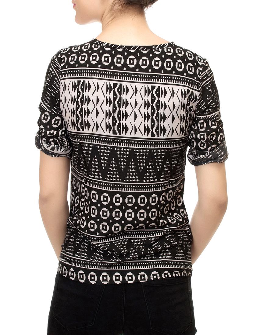 black printed top - 14543135 - Zoom Image - 3