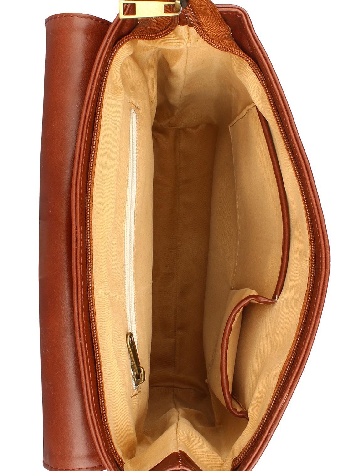 brown leatherette backpack - 14543184 - Zoom Image - 3