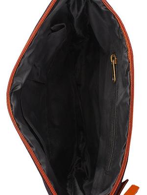 black canvas regular sling bag - 14543193 - Standard Image - 3