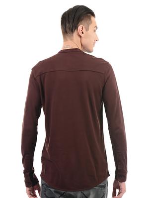 red cotton casual shirt - 14543346 - Standard Image - 3