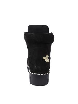black ankle length boot - 14543824 - Standard Image - 3