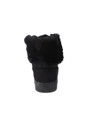black ankle length boot - 14543832 - Standard Image - 3