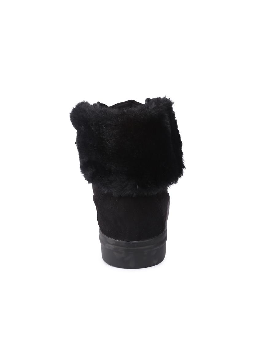 black ankle length boot - 14543832 - Zoom Image - 3