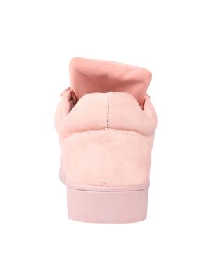 pink lace-up sneaker - 14543842 - Standard Image - 3