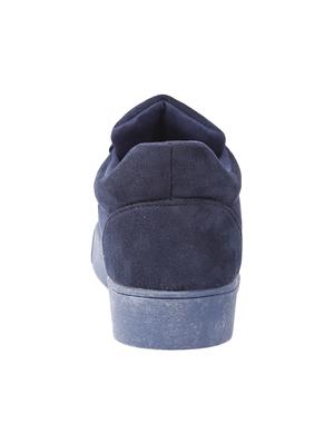 blue fabric laceup sneakers - 14543860 - Standard Image - 3