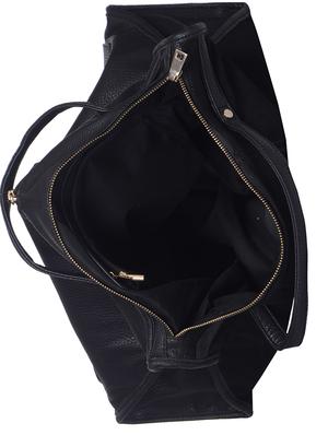 black leatherette (pu) regular handbag - 14543897 - Standard Image - 3