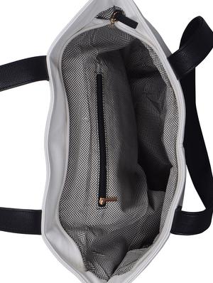 white regular handbag - 14543907 - Standard Image - 3