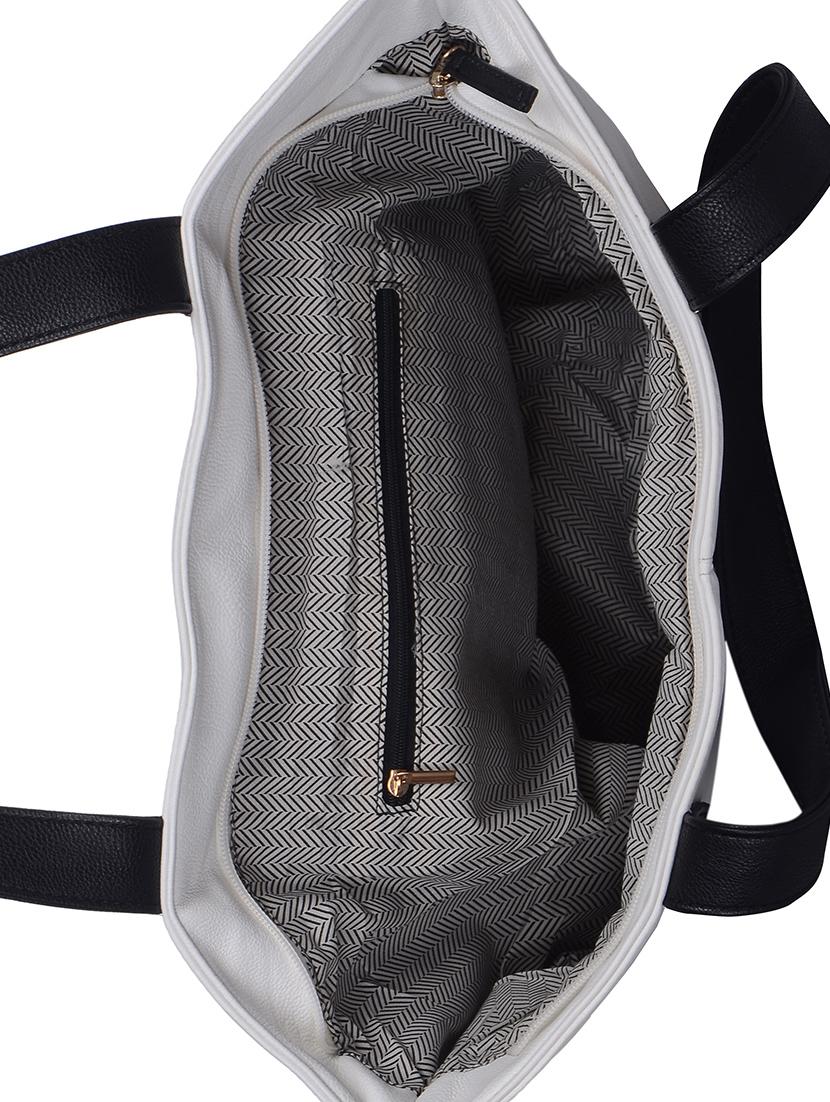 white regular handbag - 14543907 - Zoom Image - 3