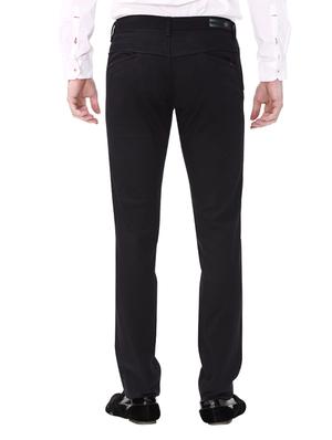 navy blue cotton chinos casual trouser - 14543924 - Standard Image - 3