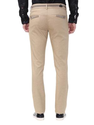 beige cotton chinos casual trousers - 14543952 - Standard Image - 3