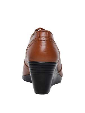 brown lace-up casual shoe - 14544470 - Standard Image - 3