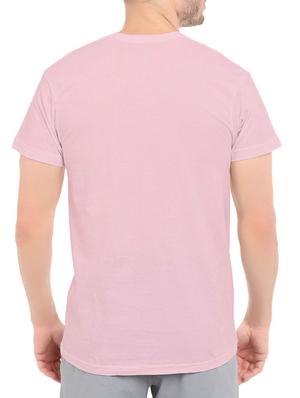 pink cotton chest print tshirt - 14544627 - Standard Image - 3