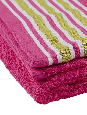 Cotton 450 GSM Rafel bath towel - 14544858 - Standard Image - 3