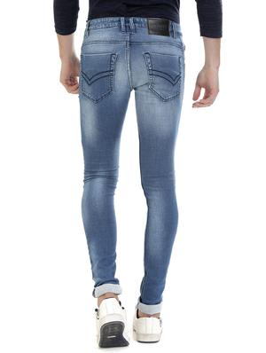 blue denim washed jeans - 14545678 - Standard Image - 3