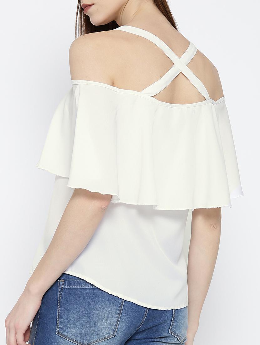 white layered top - 14547760 - Zoom Image - 3