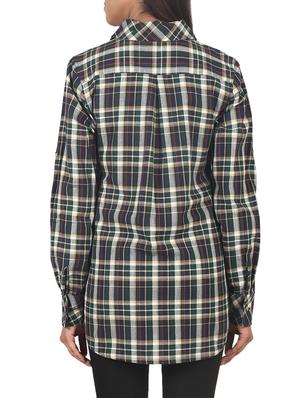 green and blue checkered shirt - 14553501 - Standard Image - 3