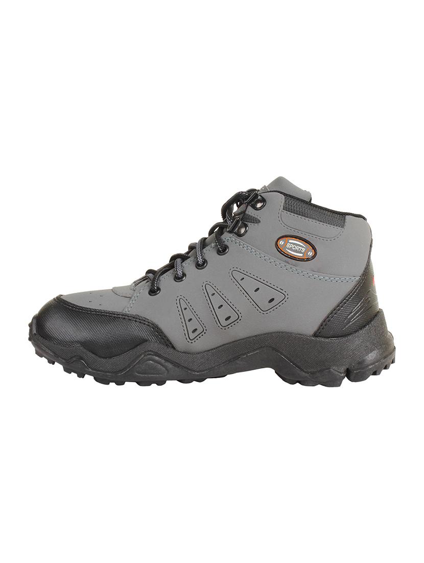 grey lace up trekking shoe - 14556476 - Zoom Image - 3