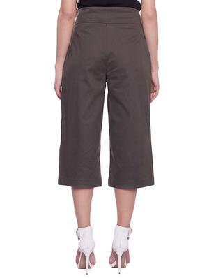 grey culottes capri - 14559122 - Standard Image - 3