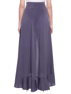 grey ruffled palazzo - 14559325 - Standard Image - 3