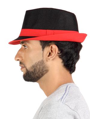 black cotton hat - 14560642 - Standard Image - 3