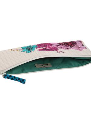 white canvas regular pouch - 14561409 - Standard Image - 3