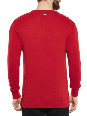 red wooll pullover - 14561628 - Standard Image - 3