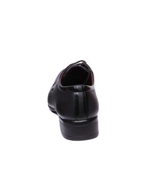 black leatherette formal derby - 14561837 - Standard Image - 3